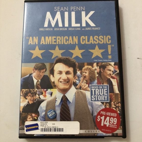 Milk (DVD, 2009, Widescreen) Emile Hirsch Sean Penn Harvey Milk Josh Brolin - Picture 1 of 6